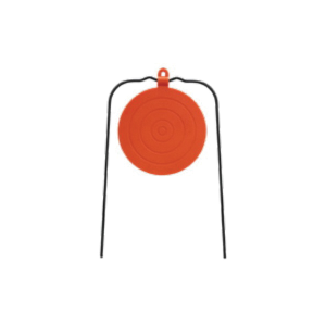 Champion Targets Gong Self Healing Hanging Target, Black/Orange - 40867