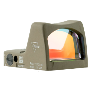 Trijicon RMR Type 2 1x Reflex Red Dot Sight, Flat Dark Earth Cerakote - 700645