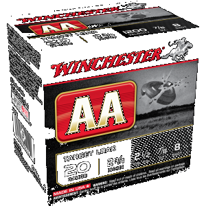WINCHESTER Aa Target Load 20 Ga 2.75" #8 7/8 Oz. 25 Shotshells- Aa208