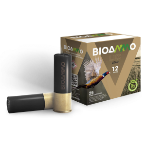 BIOAMMO Lux Lead 1 1/8 Oz #8 Shot 12 Gauge Ammunition, 25 Rounds - Bl32-80 8436590222546 51655119989