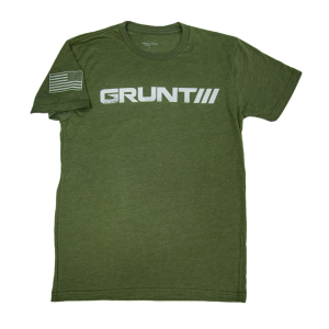 Lead Star Arms Grunt Logo Shirt, Sniper Green X-Large