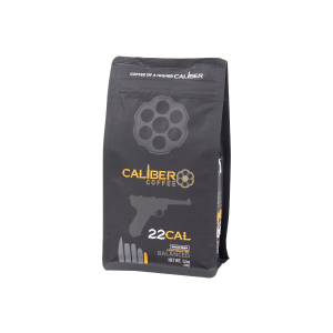 Caliber Coffee .22 Cal Light Roast, 12oz bag, Whole Bean