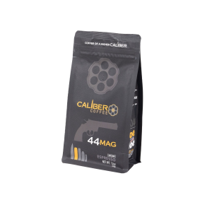 Caliber Coffee .44 Mag Espresso Roast, 12oz bag, Ground