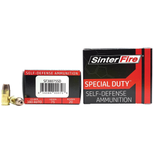 20rds - SF38075SD Ammo