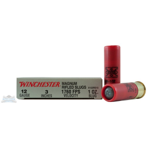 WINCHESTER 12ga 3" 1oz Rifled Slug Ammunition 5rds - 123rs15