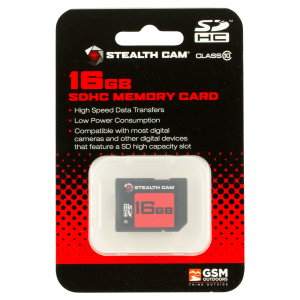 Stealth Cam 16 GB SD Memory Card, 1/pack - STC-16GB