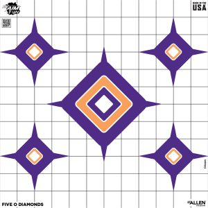 Allen EZ Aim Paper Target, 12"X12" - 15641