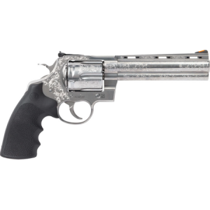 Colt Anaconda .44 Magnum 6" 6rd Revolver, Stainless Steel Engraved - DAV-12446