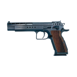 Italian Firearms Group Gold Match 9mm 6" 16rds, Matte Black - TFGOLDM9