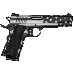 Legacy Sports Citadel M1911 Government .45 ACP Pistol, American Flag Battleworn Gray Cerakote - CITC45FSPUSG