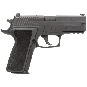 SIG Sauer P229 Enhanced Elite California Compliant 9mm Semi-automatic Pistol, Hardcoat Anodized Black - 229r-9-ese-ca