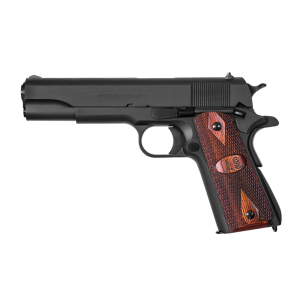 Auto-Ordnance 1911 A1 GI Spec US Logo MA Compliant .45 ACP 5" 7rds, Matte Black - 1911BKOWMA