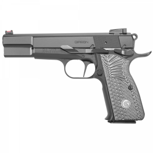 GIRSAN Mcp35 9mm Pistol, 4.89" Barrel, Fiber Optic Front Sights, Black - 390465