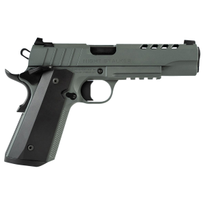 Tisas 1911 Night Stalker .45 ACP 5" 8rd, Platinum Grey - 10100512