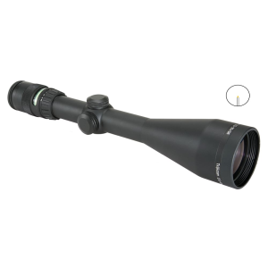 Trijicon AccuPoint 2.5-10x56mm Illuminated Green Triangle Post (SFP) Rifle Scope - 200033