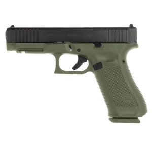 Glock G47 Gen 5 MOS 9mm 4.5" 17rd Pistol, Battlefield Green - UA475S203MOSBFG