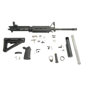 PSA 16" Carbine-Length M4 5.56 NATO 1/7 Nitride MOE EPT Rifle Kit & Rear MBUS - 516447449