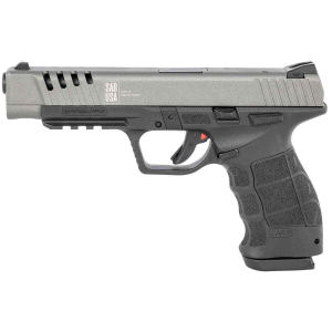 SAR USA SAR9 9mm 5.2" 17rd Pistol, Platinum - SAR9SPTPT