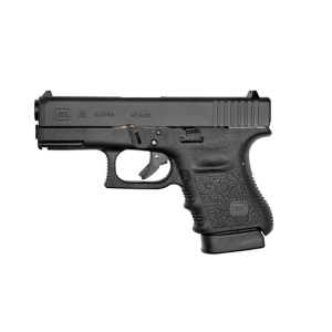 Glock 36 .45 acp Pistol w/ Rail, Black