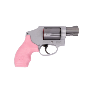 Smith & Wesson 642 .38 Special Revolver 1.87" Hammerless, Pink Grip