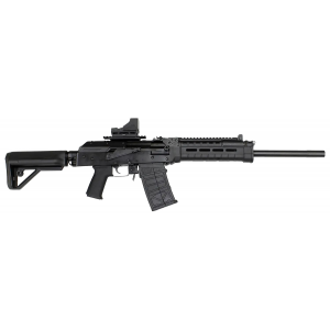 JTS Shotgun M12ak 12 Gauge Semi-auto Shotgun, 18.7" Barrel, Black - M12akt2