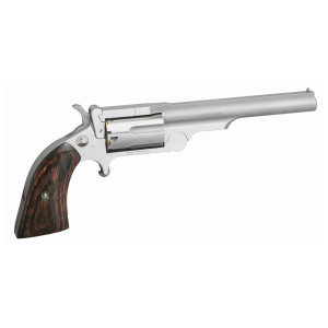 North American Arms Ranger II .22 WMR Revolver, 4" Barrel, Fixed Sights, Silver - NAA22MR4
