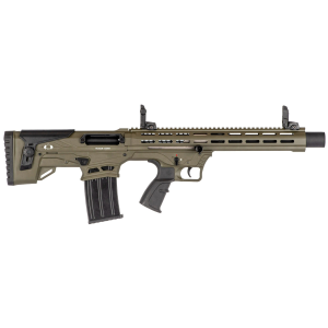 Black Aces Bullpup 12 Gauge 18.5" Semi-Auto 5rds, OD Green - BATBLPO