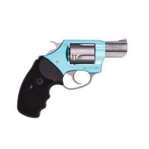 CHARTER Arms Undercover Lite Small .38 Spl Revolver, 2-tone - Turquoise And Stainless - 53860