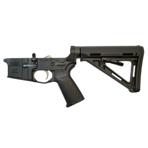 PSA Ar-15 Moe Lower Receiver With Two-stage Nickel Boron Trigger, Black - No Magazine