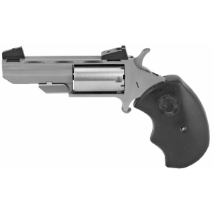 North American Arms Black Widow .22LR Revolver, 2" Barrel, Adjustable Sights, Silver - NAABWCA