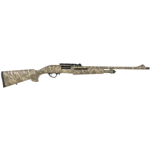 Escort Field Hunter Turkey 20 Gauge 22" Pump Action Shotgun, Mossy Oak Bottomland - HEFH2022TRBL