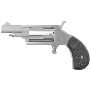 North American Arms Mini Revolver .22LR Revolver, 1.625" Barrel, Fixed Sights, Silver - NAA22MCGRC