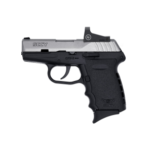 SCCY CPX-2RD 9mm Pistol, Black/Stainless - CPX-2TTRDDE
