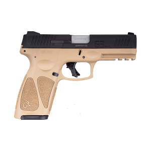 Taurus G3 Full Size 9mm Pistol 4" 15 Rd, Tan/Black - 1-G3B941T-15