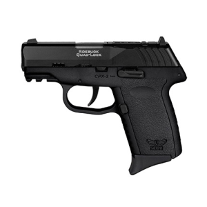 SCCY CPX-2 9mm Pistol 3.1" 10rd, Black/Black - CPX2CBBKRDRG3