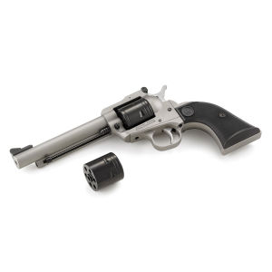 Ruger Super Wrangler 22LR/22WMR 5.5" 6rd Revolver, Silver - 2033
