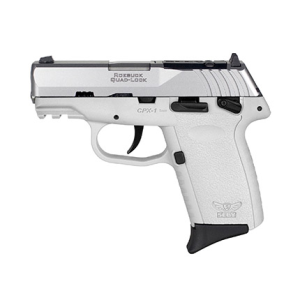 SCCY CPX-1 9mm Pistol 3.1" 10rd, SS/White - CPX1TTWTRDRG6