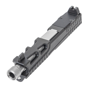 PSA Dagger Complete SW5 RMR Slide With Stainless Threaded Barrel, Black