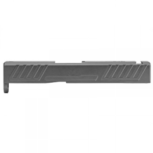 Grey Ghost Precision Stripped Slide for Glock 43, Grey - GGP-SPG43-V1-GRY - 