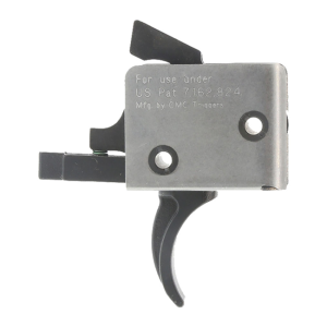 CMC Triggers AR-15 Match Grade Two Stage Curved Trigger 1LB/3LB, Matte Black - 91502