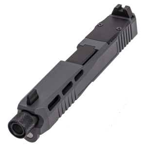 PSA Dagger Complete SW4 RMR Slide With Threaded Barrel, Gray