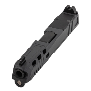 PSA Dagger Complete SWRV2 RMR Slide Assembly, Non-Threaded Barrel, Gray