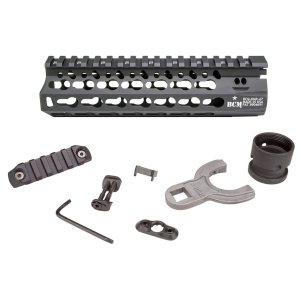 Bravo Company Mfg KeyMod 7" Float Handguard, Black - KMRA7556BK