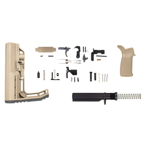PSA MFT Minimalist Lower Build Kit, FDE