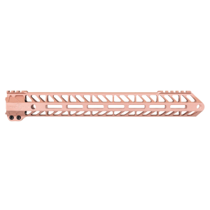Timber Creek M-LOK Ultralight Enforcer 15" Handguard, Rose Gold - UL E15 HG RG