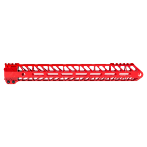 Timber Creek Ultralight Enforcer 15" MLOK Handguard, Anodized Red - UL E15 HG RED