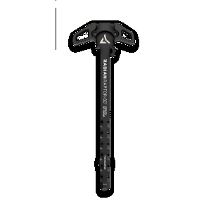 Radian Weapons Raptor-SD Ambidextrous AR-10/SR-25 Charging Handle, Black - R0012