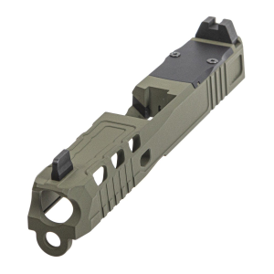 PSA Dagger Complete SWRV2 RMR Slide Assembly, Sniper Green
