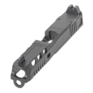 PSA Dagger Complete SWRV2 RMR Slide Assembly, Black