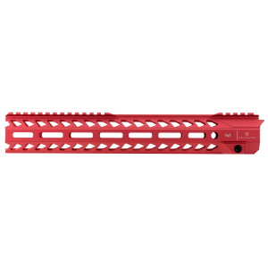 Strike Industries Strike Rail 13.5" M-LOK Handguard, Red - SI-StrikeRail-135-RED